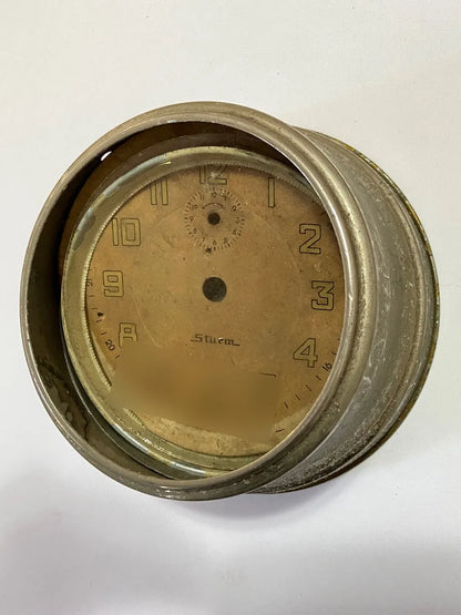 Relógio De Painel Sturm Antigo - Década De 40/50