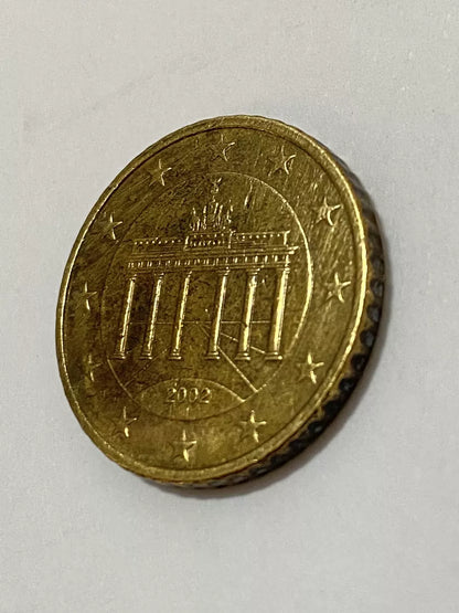 Moeda Antiga Alemanha 50 Euro Cent 2002
