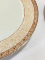2 Pratos Antigos Germer Porcelana 21cm