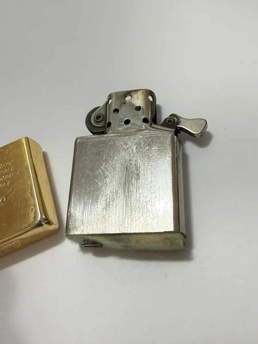 Isqueiro Antigo Zippo Comemorativo 50 Anos Caixa Original