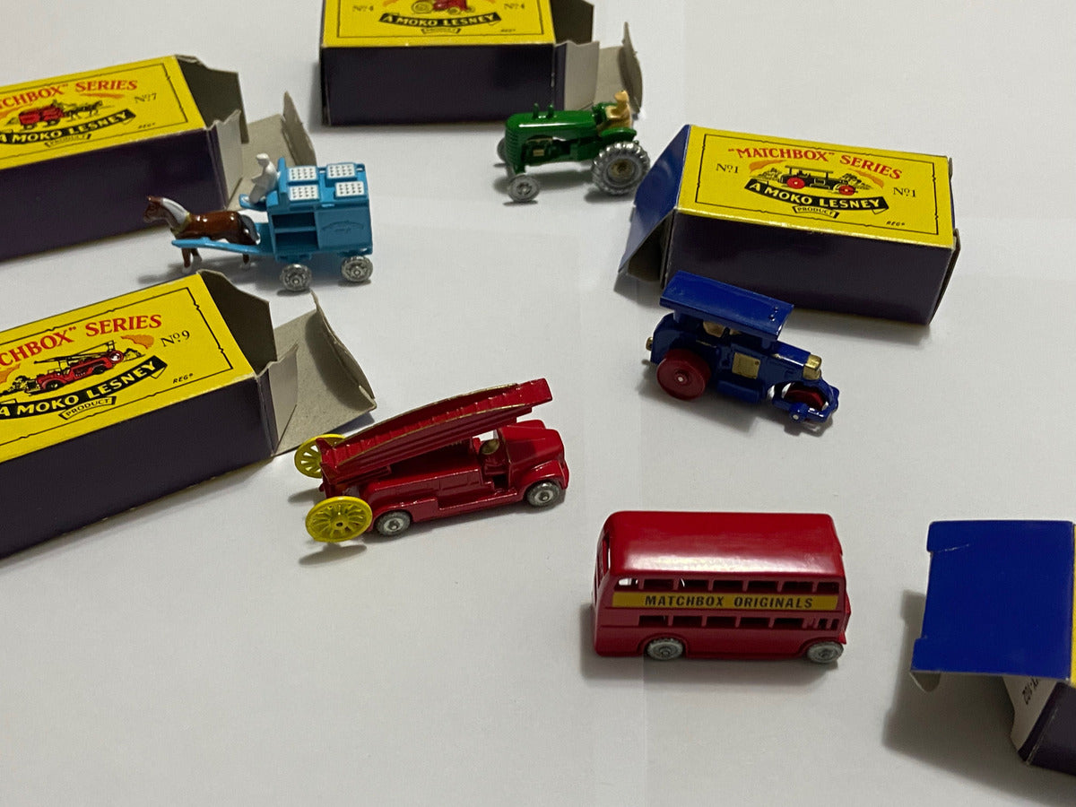 Miniaturas Matchbox Jcp 5 Pack Originals Moko Lesney Raro Único