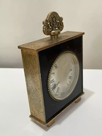 Relógio de Mesa Antigo Alemão Germany Jewels