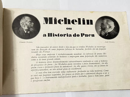 Livro Antigo Michelin - A História Do Pneu 1925