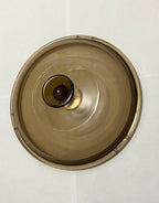 Tampa Pyrex Âmbar Antiga 22cm