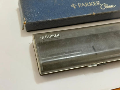 Caixa Estojo Caneta Parker Classic Antigo Original