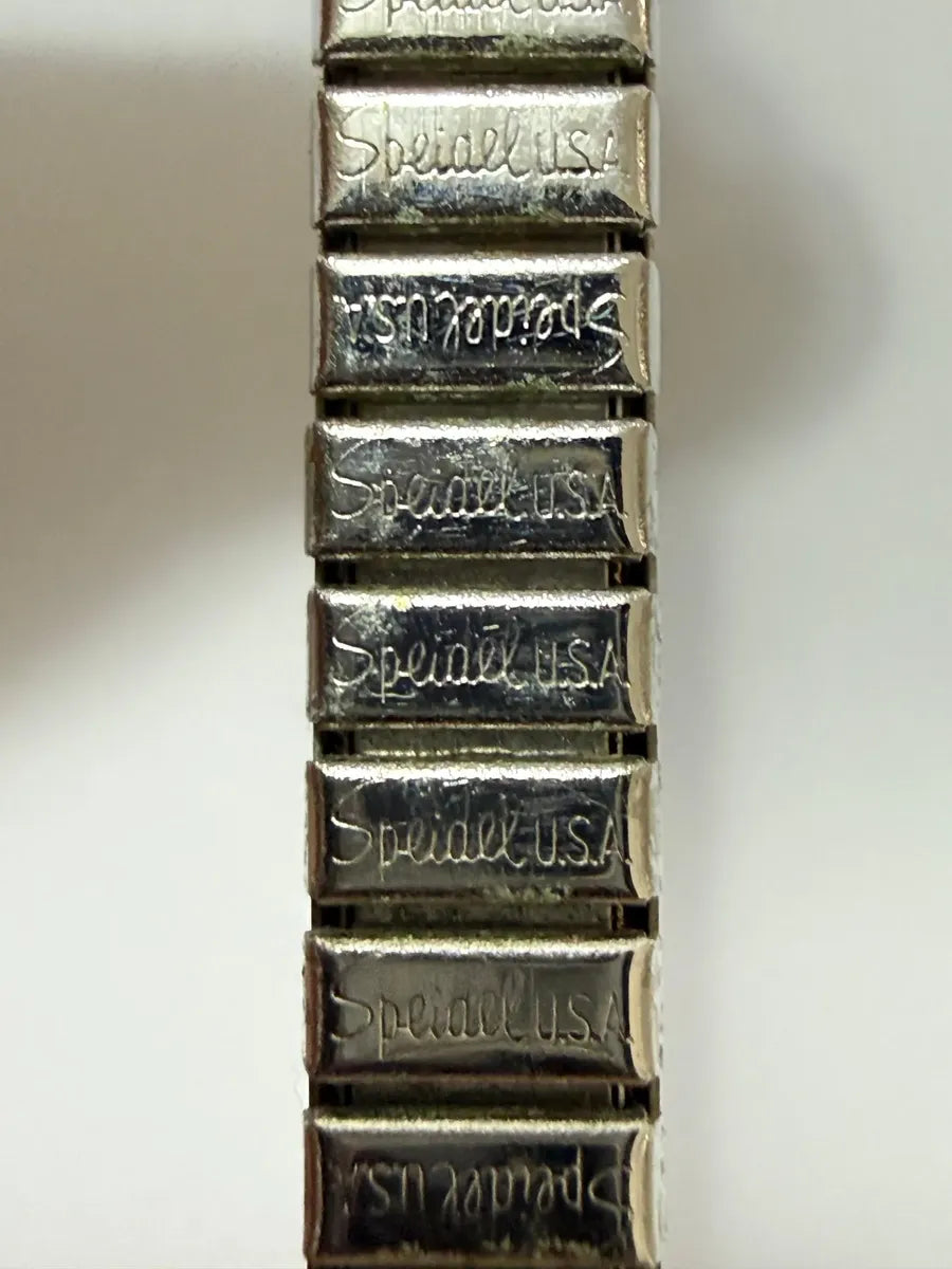 Pulseira Speidel Usa Expansível P/ Relógio Antigo