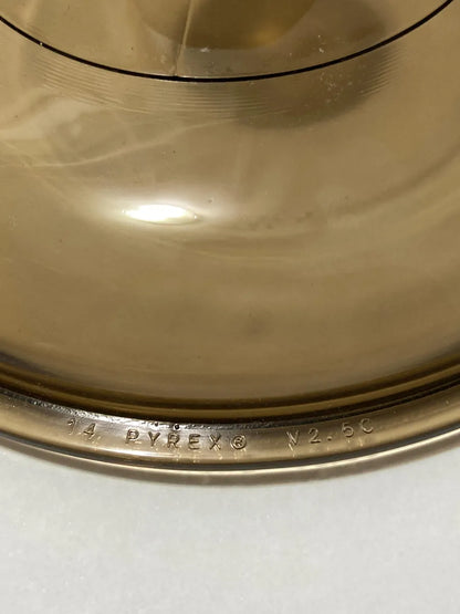Tampa Pyrex Âmbar Antiga 22cm