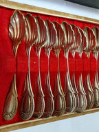 Colheres Antigas Bellini Brasil Concha C/ Estojo