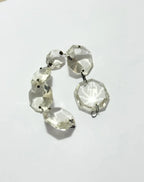 Cristais Lapidados Octogonais Diamante Para Lustre Antigo
