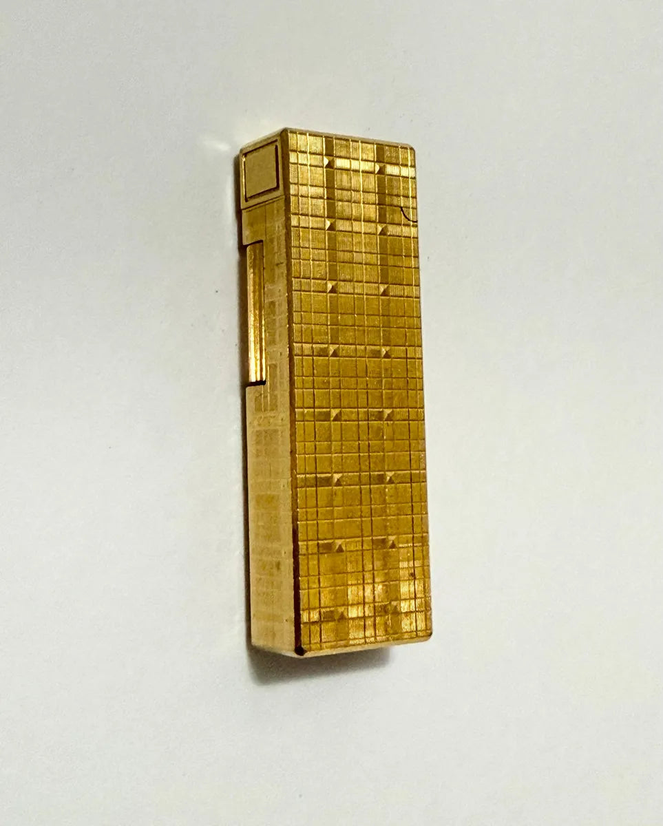 Isqueiro Antigo Colibri John Sterling Dourado Original