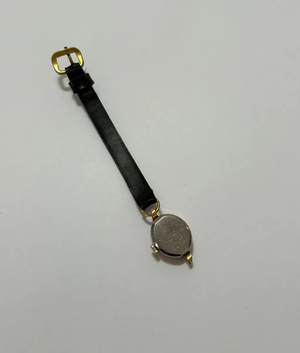 Relógio Antigo Tressa Swiss 17 Jewels Dourado