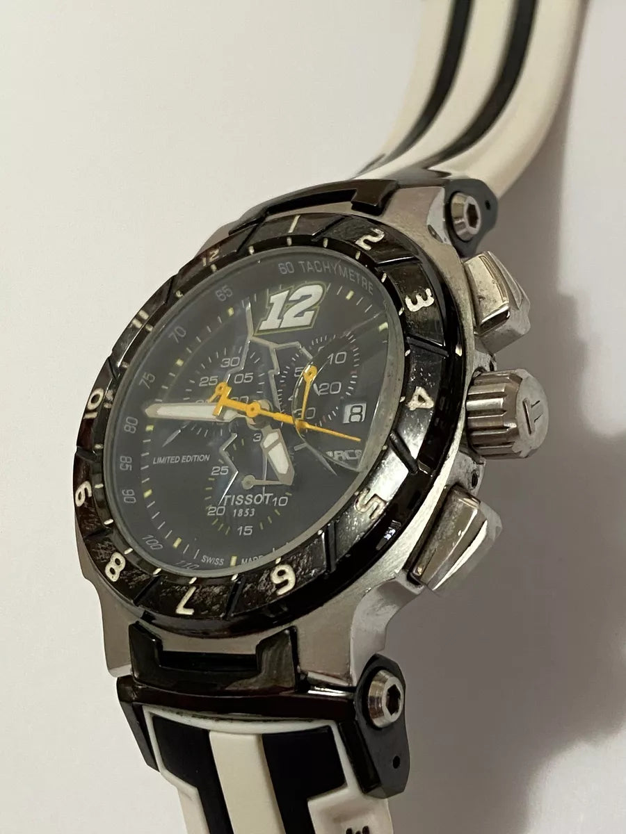 Relógio Raro Tissot Tom Lüthi 12 T-race Edição Limitada