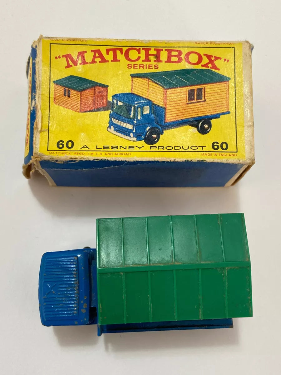 Rara Miniatura Carrinho Matchbox Truck No 60 Caminhão Amarelo