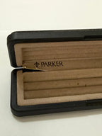 Estojo Antigo Caneta Parker Original Certificado De Garantia