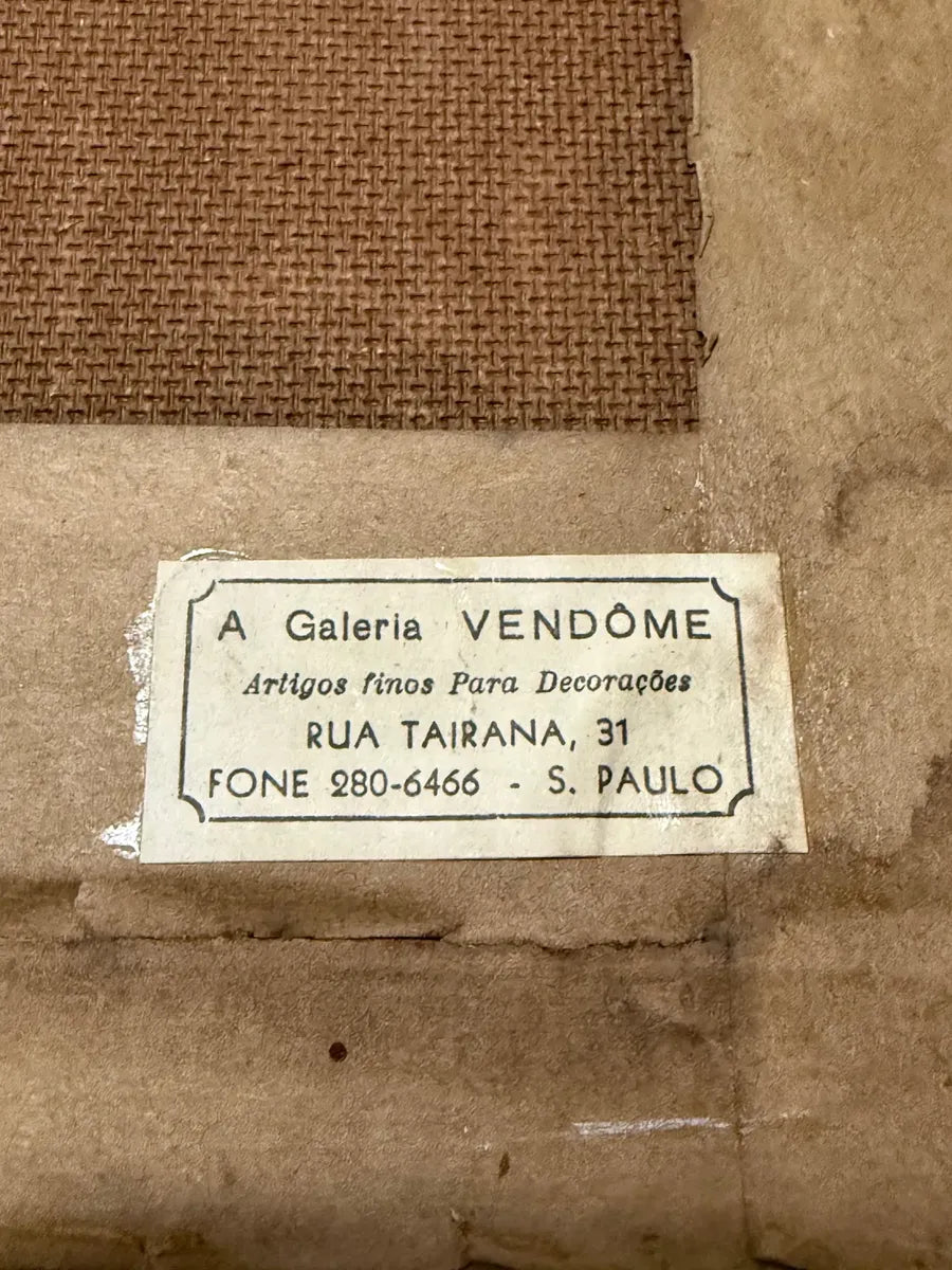 Quadro Pintura Antiga Indiana Em Seda - Caça Ao Tigre