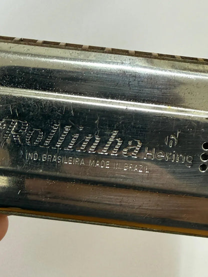 Harmônica Antiga Rolima Hering Made In Brazil