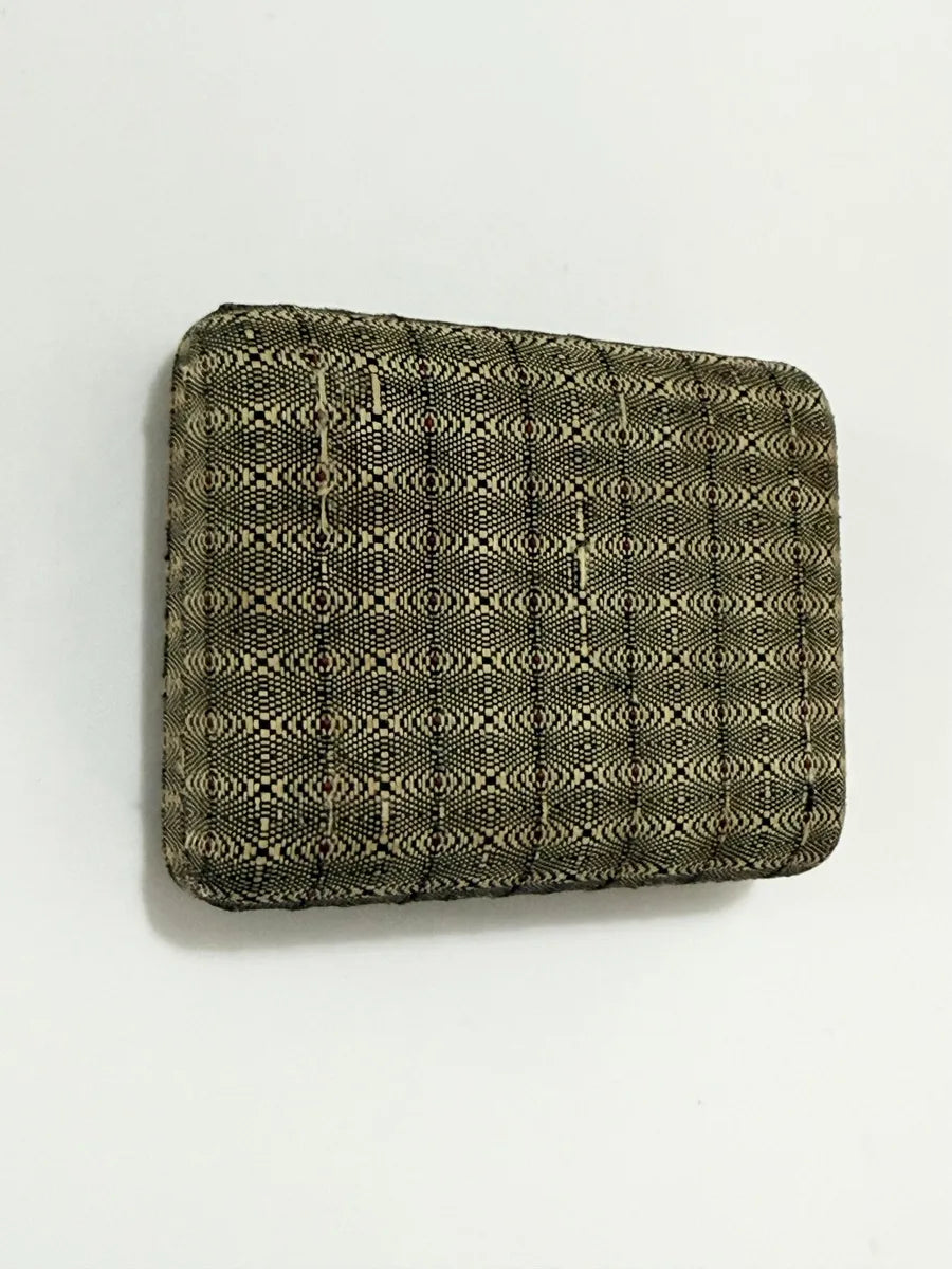 Caixa Porta Jóias Antiga Forrada Em Tecido Decorado