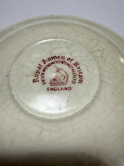 Prato Antigo Inglês Royal Homes Of Britain Enoch Wedgwood