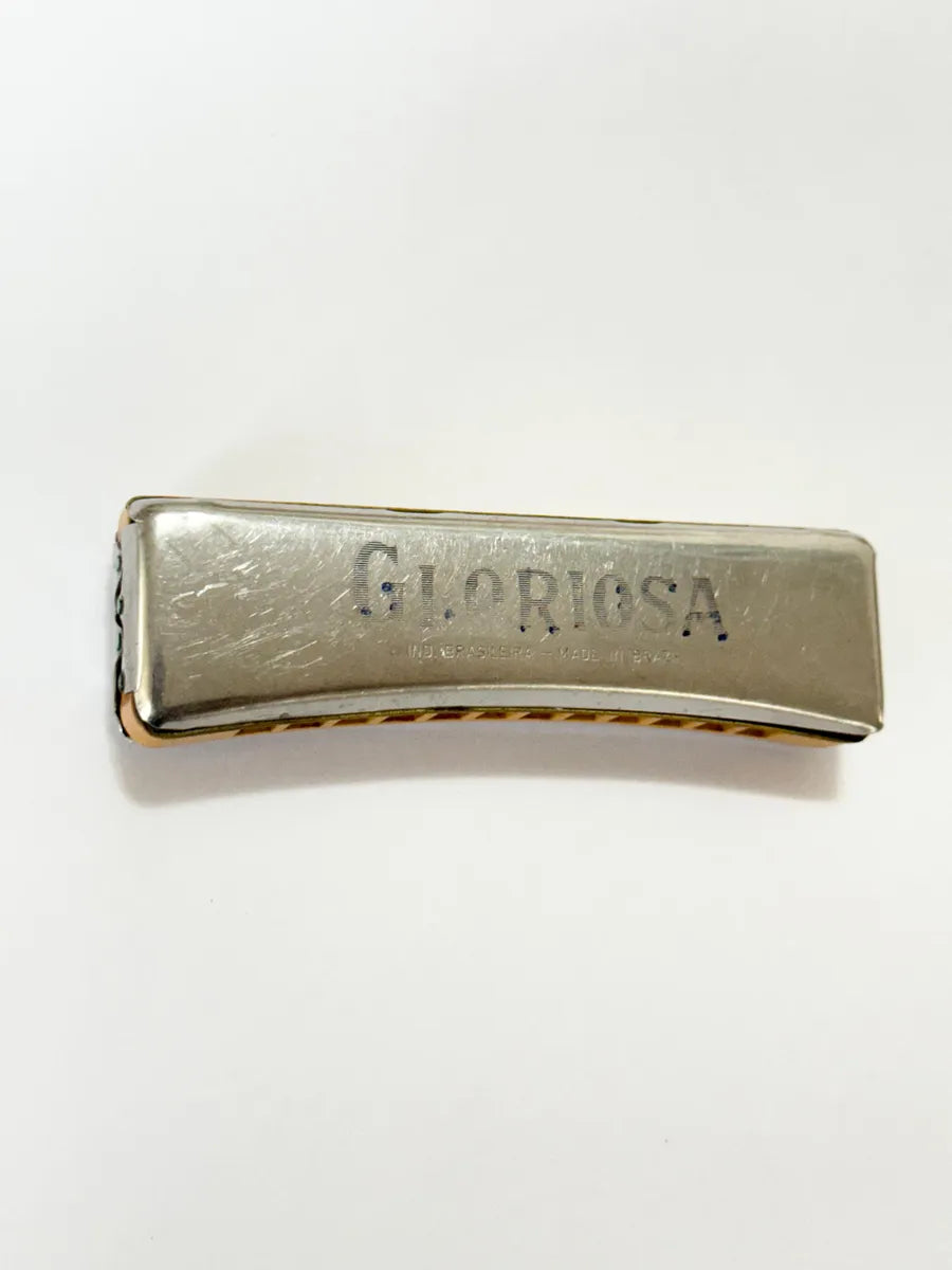 Gaita Harmônica Gloriosa Antiga Made In Brazil Antiga