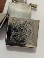 Isqueiro Antigo Prata Usa United States Of America