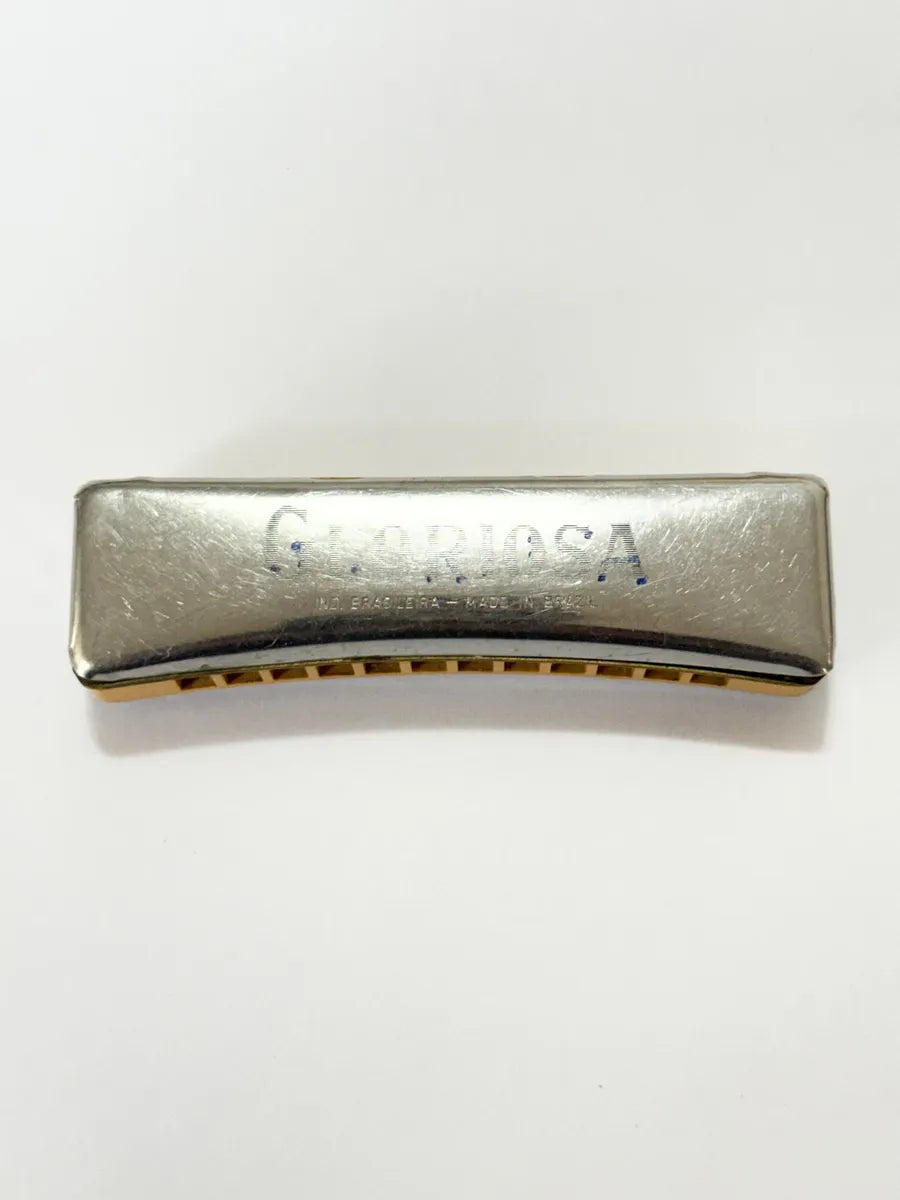 Gaita Harmônica Gloriosa Antiga Made In Brazil Antiga