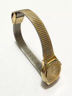 Relógio Antigo Suiço Mundial Quartz Swiss 200m Movt Dourado Dourado
