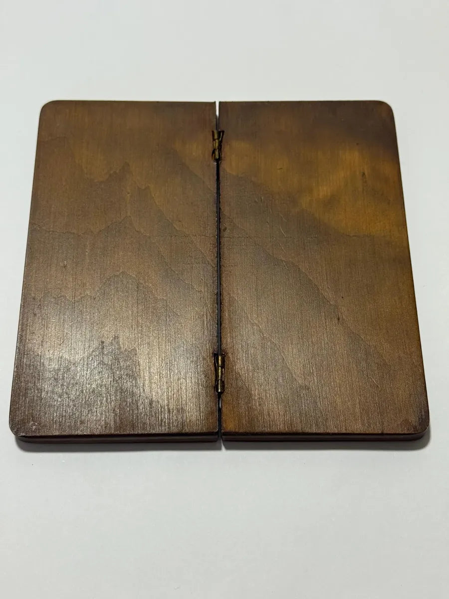 Tabuleiro Antigo Damas Xadrez Madeira Marchetaria