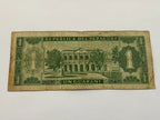 Cédula Antiga 1952 Paraguai Banco Central Un Guarani