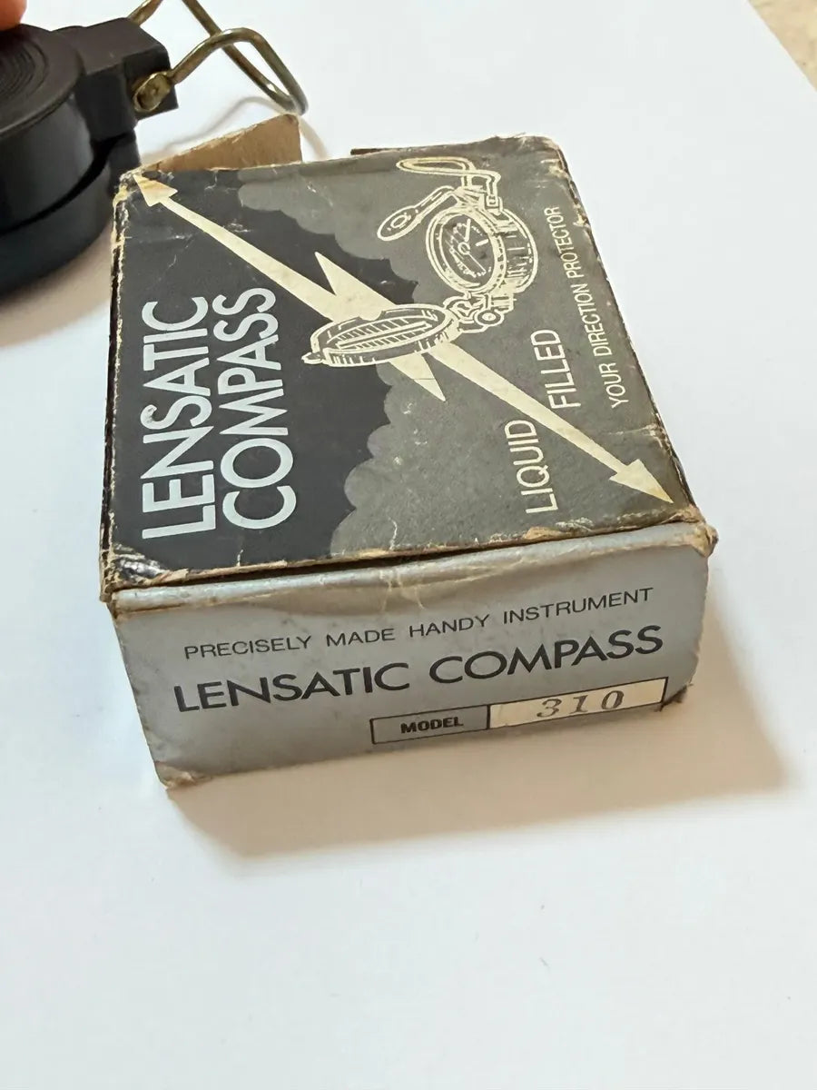 Bússola Lensática Ycm Engineer Antiga Japan C/ Caixa