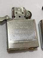 Isqueiro Antigo Zippo Usa Prata 2032695 Windproof Lady