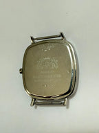 Relógio Orient Antigo Quadrado Inox 30m Gbscs 001 Zfm-195