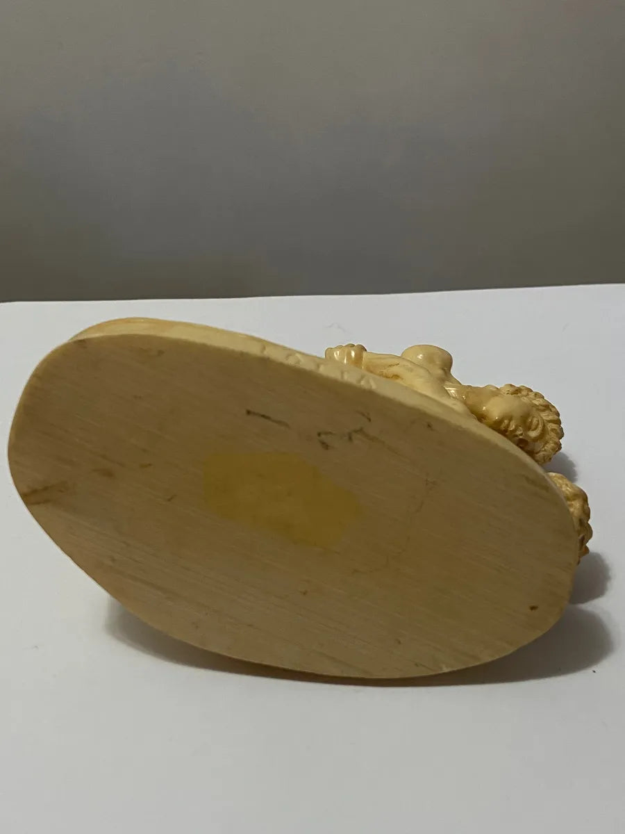 Escultura Antiga Luta Greco Romana Lotta A.santini - Italia