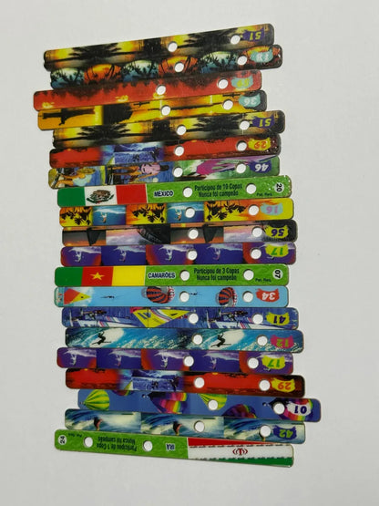 Lote 20 Palitos Stickibon Antigos Originais Raros