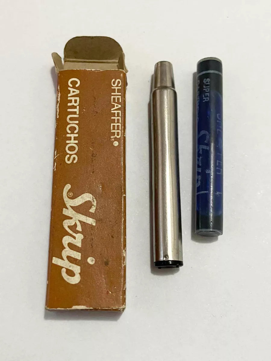 Antigo Cartucho Caneta Antiga Sheaffer Skrip