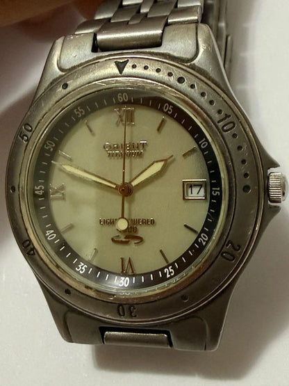 Relógio Antigo Orient Titanium 100m Automático Japan