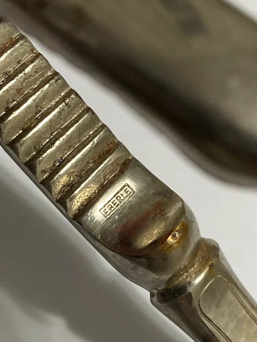 Quebra Nozes Antigo Prata Eberle Prateado