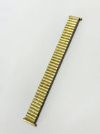 Pulseira Para Relógio Antiga Dourada Expansível Beta-flex