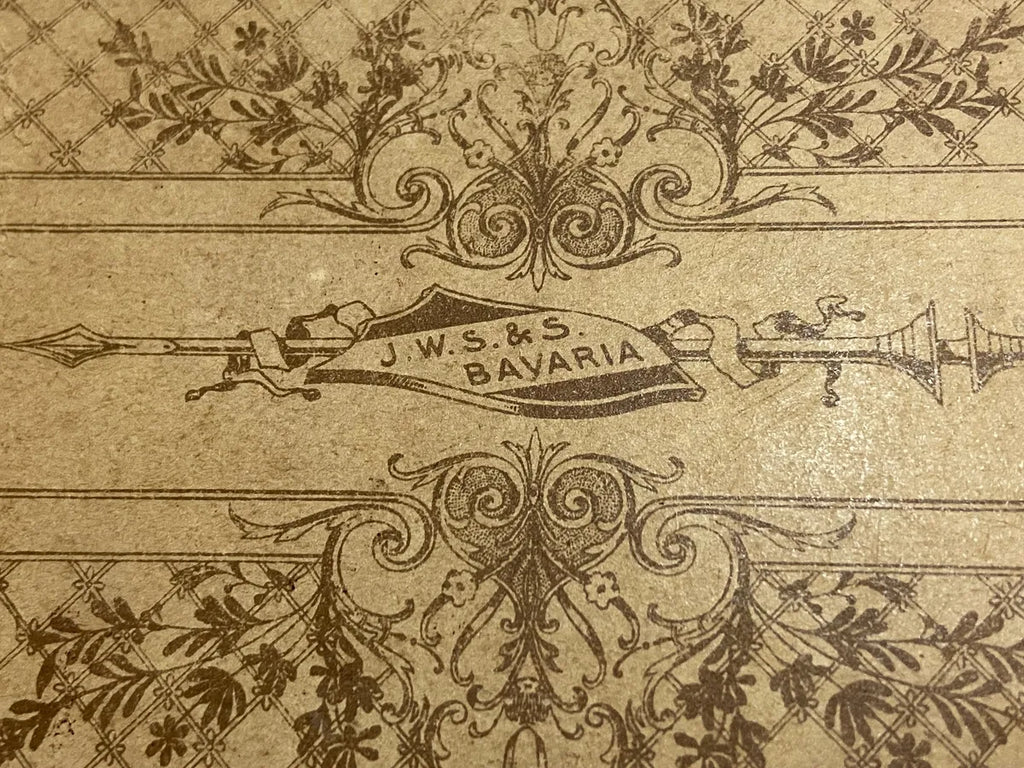 Cartelas Antigas Alemãs J.w.s. S Bavaria Animais E Insetos