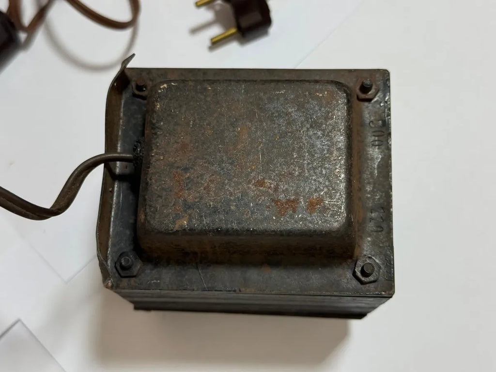 Transformador Antigo Otm Santos Cabo E Plugue