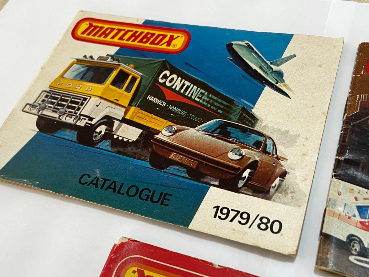Catálogos Antigos Matchbox Originais 1978, 1979/80 E 1980/81
