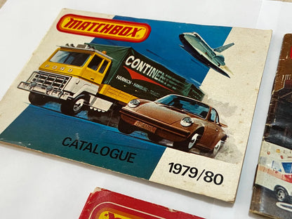Catálogos Antigos Matchbox Originais 1978, 1979/80 E 1980/81