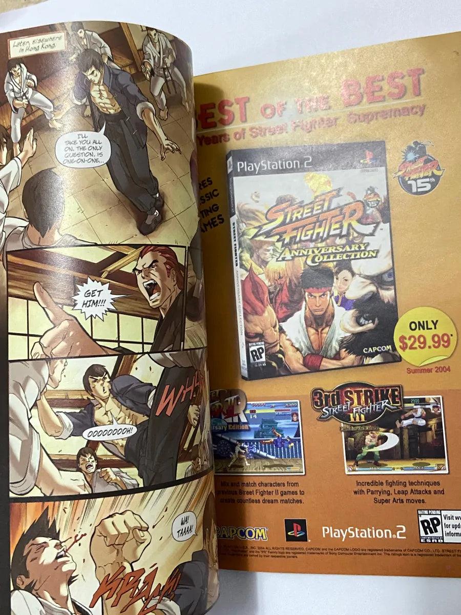 Manual Street Fighter Anniversary Edition Controle Play 2