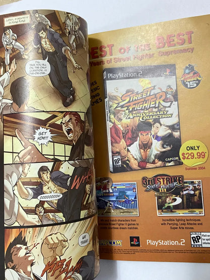 Manual Street Fighter Anniversary Edition Controle Play 2