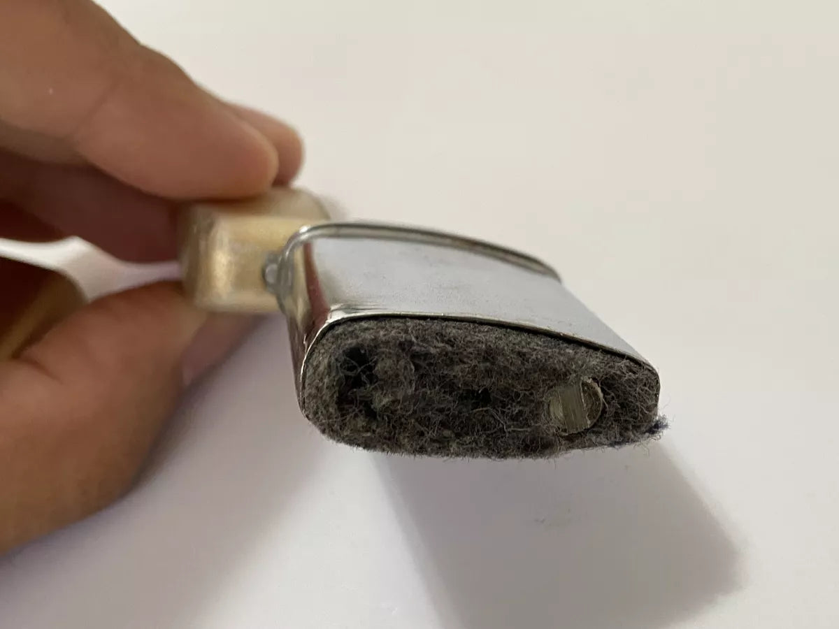 Isqueiro Antigo Ronson Typhoon Woodbridge Usa