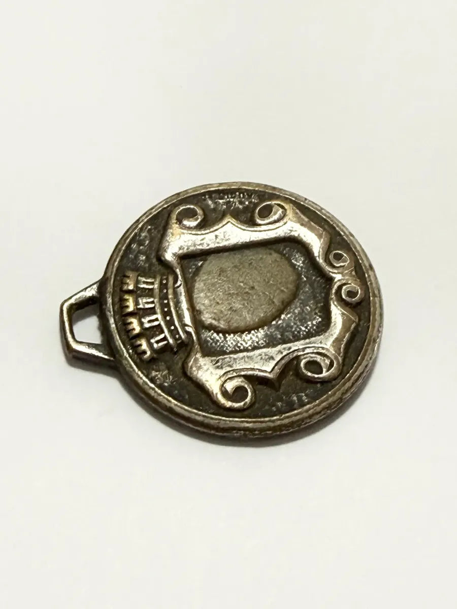 Medalha Religiosa Antiga Nossa Senhora C/ Menino Jesus Coro