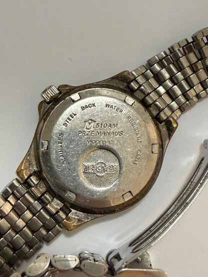 Relógio Magnum Quartz Antigo Bicolor Modelo M610am