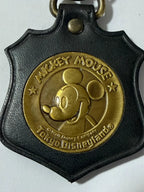 Chaveiro Antigo Mickey Mouse Tokyo Disneyland Couro