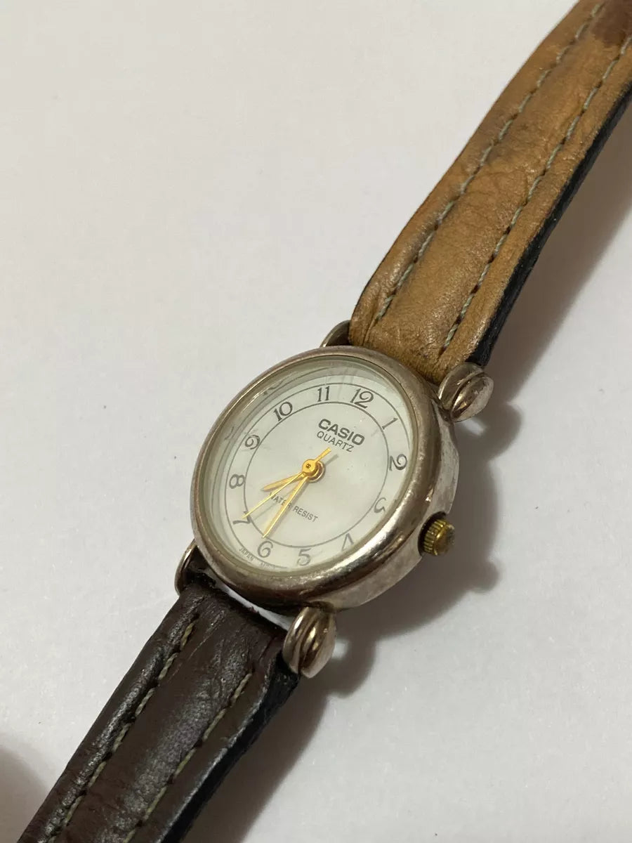 Relógio Antigo Casio Quartz Japan Ltp 1009 Water Resist