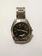 Relógio Antigo Orient Mbss1148 Aço Inox 50m Com Data Prateado