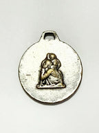 Medalha Religiosa Antiga Nossa Senhora C/ Menino Jesus Coro